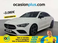Usado Mercedes CLA200 AMG 150 CV (110 kW) 2023 Blanco Coupe
