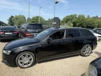 Usado Audi A4 S-Line 136 CV (100 kW) 2013 Negro Familiar