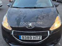 Usado Peugeot 208 Access 68 CV (50 kW) 2013 Negro Utilitario