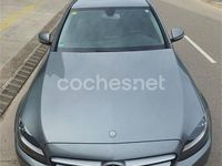 Usado Mercedes C200 Avantgarde 136 CV (100 kW) 2014 Gris / plata Berlina