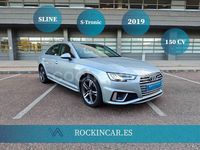 Usado Audi A4 S-Line 150 CV (110 kW) 2019 Gris / plata Berlina