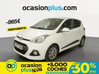 Usado Hyundai i10 GO! 87 CV (63 kW) 2016 Blanco Utilitario
