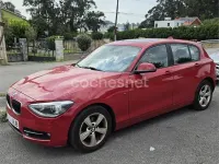 Usado BMW 116 Sport Line 136 CV (100 kW) 2012 Rojo Utilitario