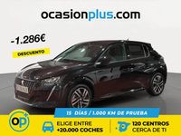 Usado Peugeot 208 Allure 100 CV (73 kW) 2023 Negro Utilitario