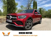 Usado Mercedes GLC300e 320 CV (235 kW) 2021 Rojo SUV