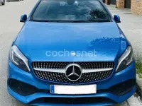 Usado Mercedes A180 AMG line 109 CV (80 kW) 2016 Azul Utilitario