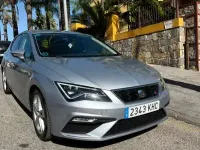 Usado Seat Leon FR 150 CV (110 kW) 2018 Gris Utilitario