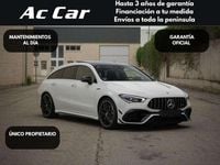 Usado Mercedes CLA45 AMG Shooting Brake AMG 381 CV (280 kW) 2019 Blanco Familiar