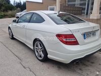 Usado Mercedes C220 170 CV (125 kW) 2012 Blanco Coupe