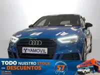 Usado Audi A3 Sportback 150 CV (110 kW) 2018 Azul Utilitario