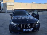 Usado Mercedes C350e AMG line 279 CV (205 kW) 2015 Azul Familiar