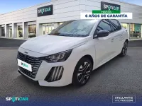 Usado Peugeot e-208 Style 100 kW (136 CV) 2024 Blanco Utilitario