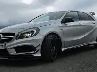 Usado Mercedes A45 AMG AMG 360 CV (264 kW) 2014 Gris / plata Utilitario