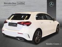 Usado Mercedes A180 AMG line 150 CV (110 kW) 2023 Blanco polar  pintura unicolor