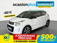 Usado Citroën C1 PureTech 82 CV (60 kW) 2018 Blanco Utilitario