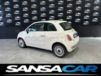 Usado Fiat 500 Lounge 85 CV (62 kW) 2014 Blanco Berlina