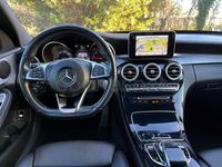 Usado Mercedes C220 AMG line 170 CV (125 kW) 2016 Blanco Berlina