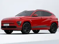 Nieuw Hyundai Kona Blackline 150 kW (204 PK) 2026 Rood SUV