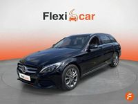 Usado Mercedes C200 150 CV (110 kW) 2018 Negro Familiar