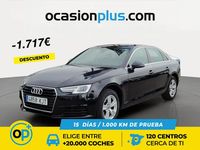 Usado Audi A4 Advanced 150 CV (110 kW) 2018 Negro Berlina