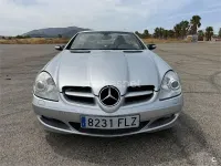 Usado Mercedes SLK200 163 CV (119 kW) 2007 Gris / plata Descapotable