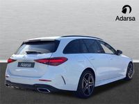 Usado Mercedes C300 AMG line 265 CV (194 kW) 2024 Manufaktur blanco opalita brig