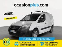 Usado Peugeot Partner 75 CV (55 kW) 2016 Blanco Monovolumen