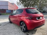 Usado Peugeot 208 GT-line 100 CV (73 kW) 2018 Granate Utilitario