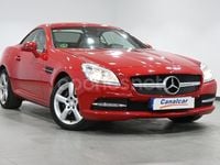 Usado Mercedes SLK250 204 CV (150 kW) 2011 Rojo Descapotable