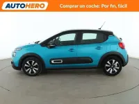 Usado Citroën C3 Feel 83 CV (61 kW) 2021 Azul Utilitario
