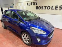 Usado Ford Fiesta Trend 85 CV (62 kW) 2018 Azul Utilitario