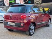 Usado Fiat 500L Lounge 85 CV (62 kW) 2015 Granate Monovolumen