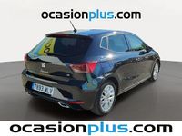 Usado Seat Ibiza FR 110 CV (80 kW) 2023 Negro Berlina