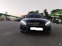 Usado Mercedes C200 136 CV (100 kW) 2016 Negro Berlina