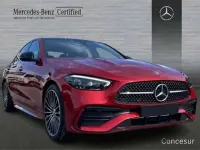 Usado Mercedes C220 200 CV (147 kW) 2023 Rojo Berlina