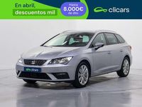 Usado Seat Leon ST XCELLENCE 131 HP (96 kW) 2020 Prateado Carrinha