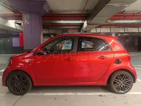 Usado Smart ForFour Brabus 109 CV (80 kW) 2017 Granate Utilitario