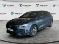 Usado Ford Focus ST-Line 125 CV (91 kW) 2023 Azul Berlina