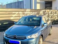 Usado Citroën C-Elysee I Exclusive 92 CV (67 kW) 2014 Azul Berlina