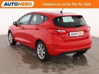 Usado Ford Fiesta Trend+ 85 HP (62 kW) 2017 Vermelho Sedan