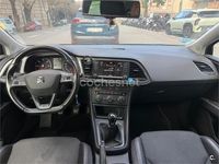 Usado Seat Leon FR 150 CV (110 kW) 2015 Negro Berlina