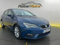Usado Seat Leon Style 150 CV (110 kW) 2017 Azul Berlina