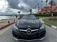 Usado Mercedes E220 170 CV (125 kW) 2014 Negro Descapotable
