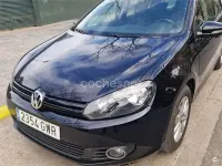 Usado VW Golf VI 90 CV (66 kW) 2010 Negro Utilitario