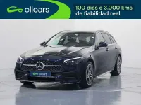Usado Mercedes C220 200 CV (147 kW) 2022 Azul Familiar