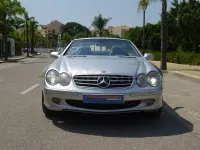 Usado Mercedes SL500 306 CV (225 kW) 2002 Gris / plata Descapotable