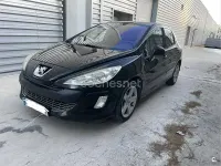 Usado Peugeot 308 110 CV (80 kW) 2007 Negro Utilitario