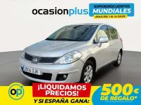 Usado Nissan Tiida Acenta 106 CV (77 kW) 2008 Gris Utilitario