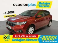 Usado Dacia Sandero Comfort 91 CV (66 kW) 2021 Rojo Utilitario