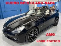 Usado Mercedes SLK200 Edition 184 CV (135 kW) 2010 Negro Descapotable